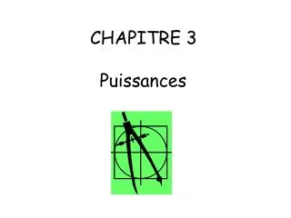 chapitre 3 puissances