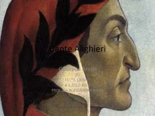 Dante Alighieri