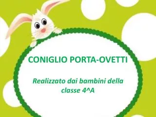 coniglio porta ovetti