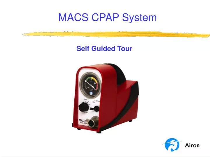 macs cpap system