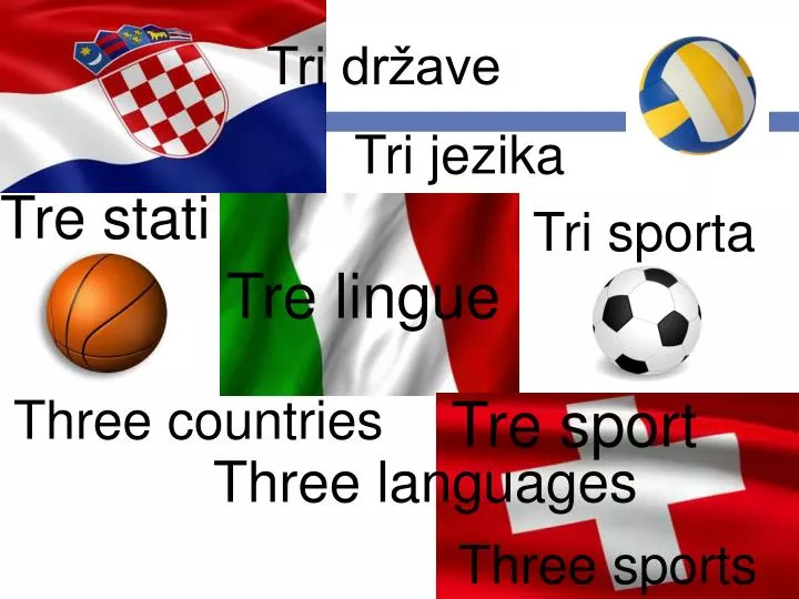 tri jezika