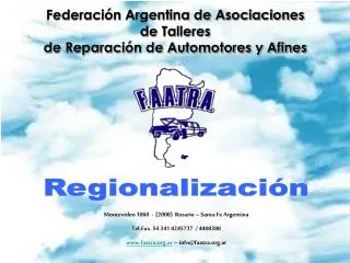 Federación Argentina de Asociaciones de Talleres de Reparación de Automotores y Afines