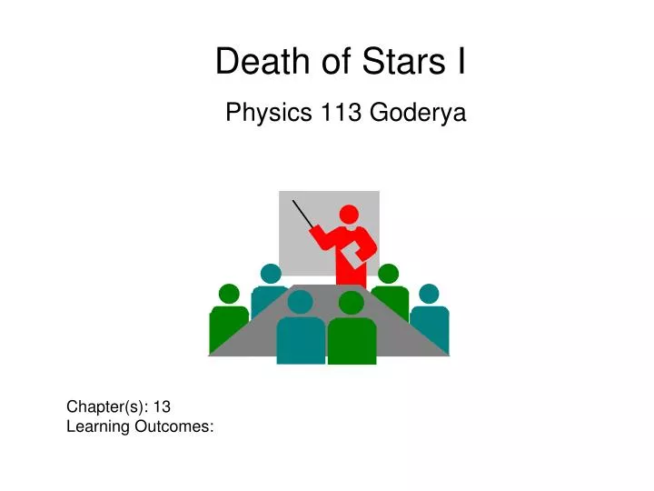 death of stars i