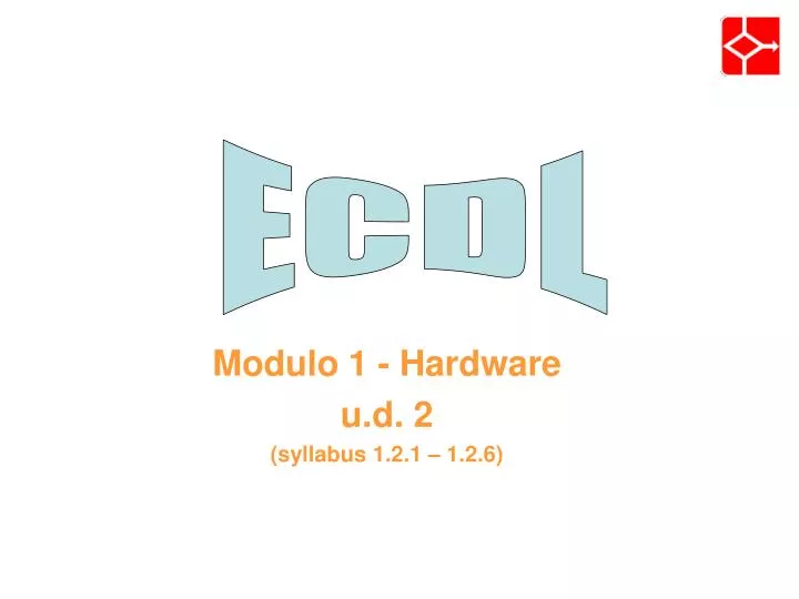 modulo 1 hardware u d 2 syllabus 1 2 1 1 2 6