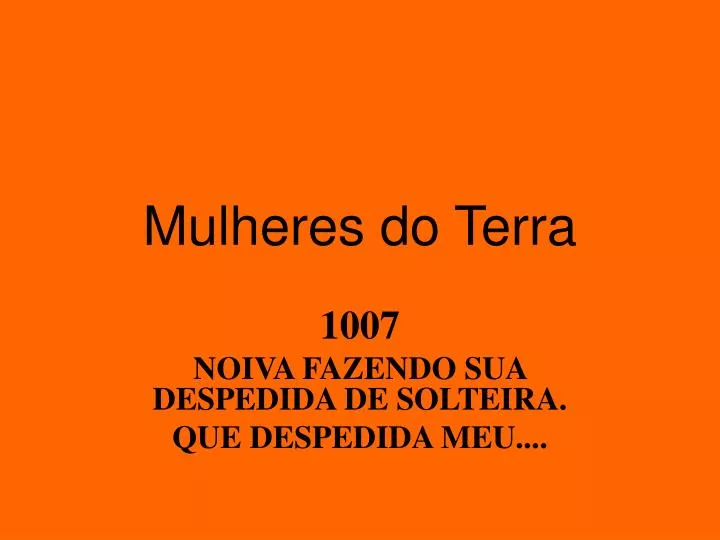 mulheres do terra