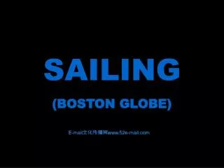 sailing