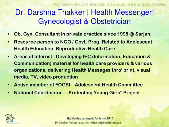 dr darshna thakker health messenger gynecologist obstetrician