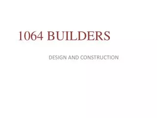 1064 BUILDERS
