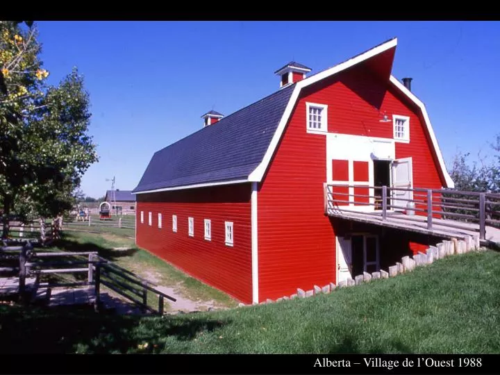 alberta village de l ouest 1988