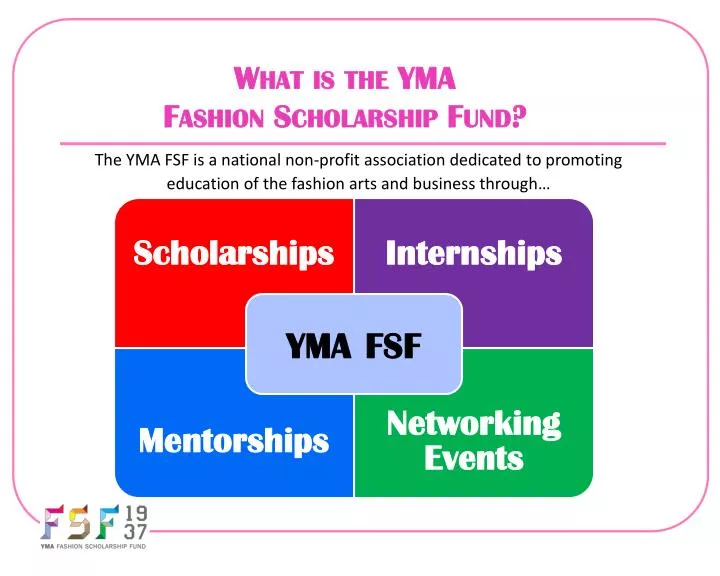 what is the yma fashion scholarship fund