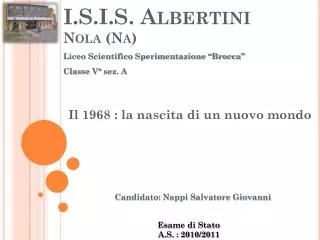i s i s albertini nola na