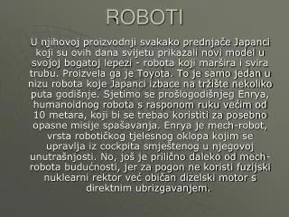 roboti