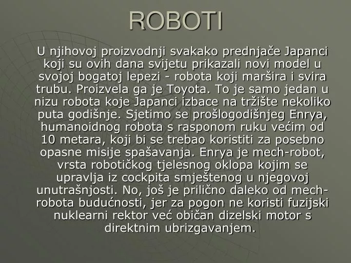 roboti