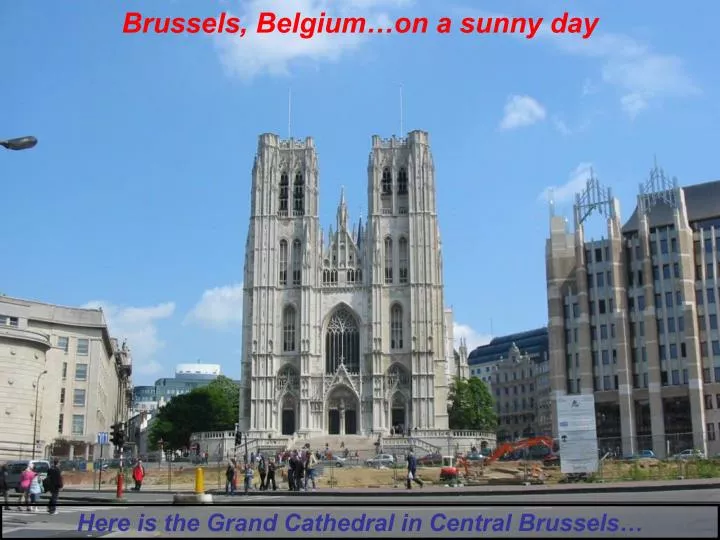 brussels belgium on a sunny day