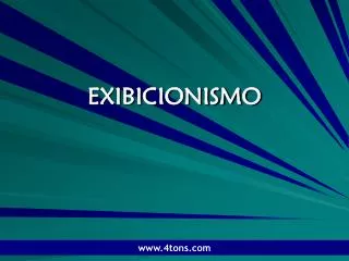 exibicionismo