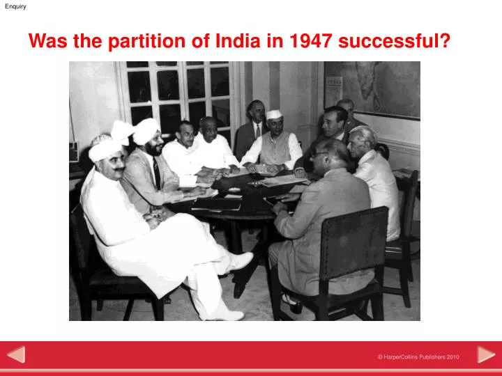 was the partition of india in 1947 successful