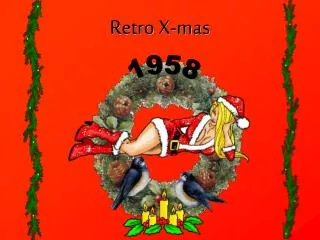retro x mas