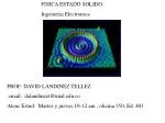 FISICA ESTADO SOLIDO. Ingenieria Electronica - slide 1