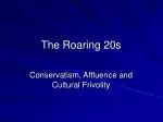 The Roaring 20s - slide 1