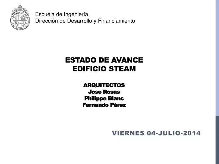 estado de avance edificio steam arquitectos jose rosas philippe blanc fernando p rez