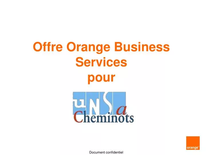 offre orange business services pour