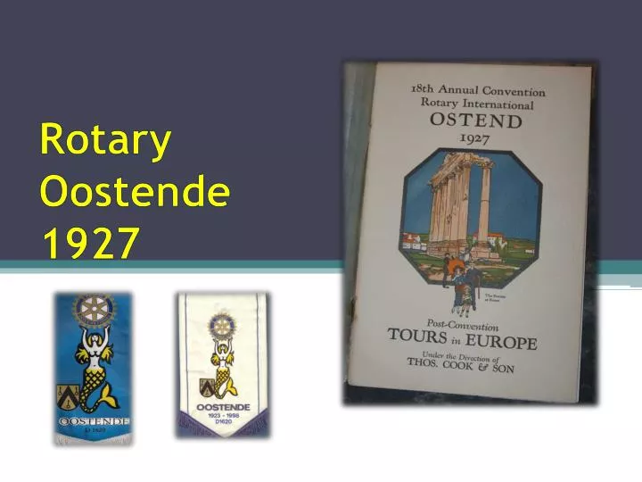 rotary oostende 1927