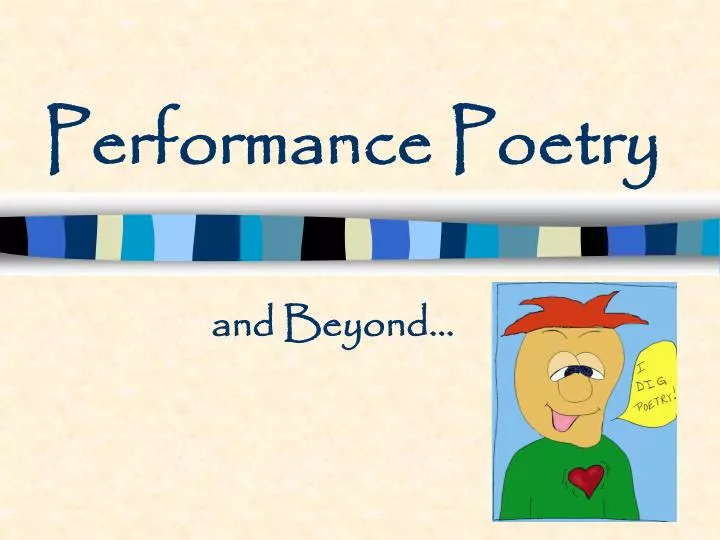 performance poetry