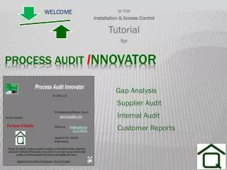 Process audit i nnovator