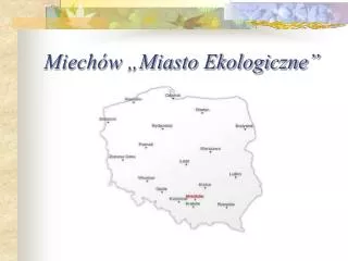 miech w miasto ekologiczne