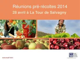 r unions pr r coltes 2014
