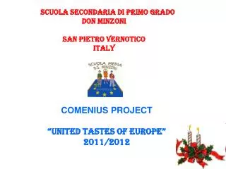 Scuola Secondaria di Primo grado DON MINZONI san pietro vernotico ITALY