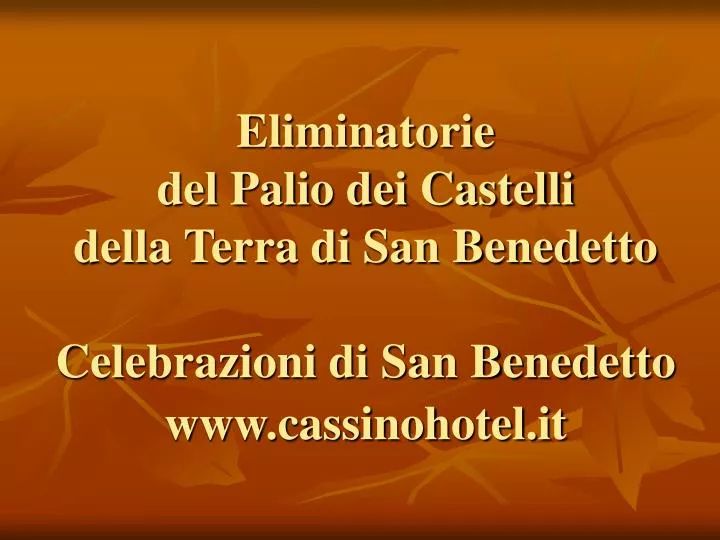 www cassinohotel it