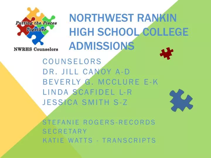 northwest rankin high school college admissions