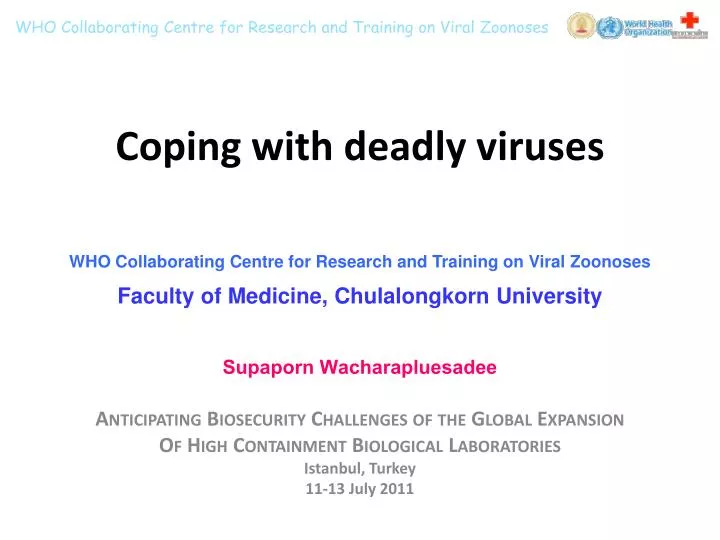 coping with deadly viruses
