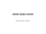 ANNE BABA HAKKI - slide 1