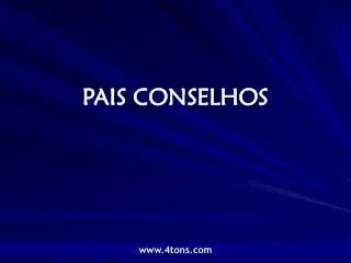 pais conselhos