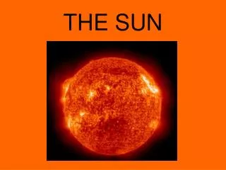 the sun