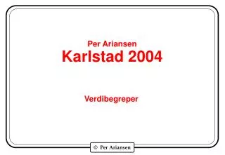 per ariansen karlstad 2004