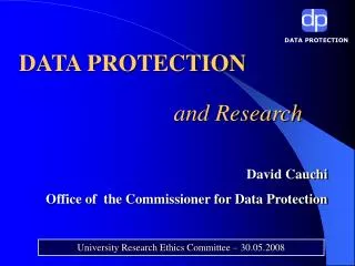 DATA PROTECTION