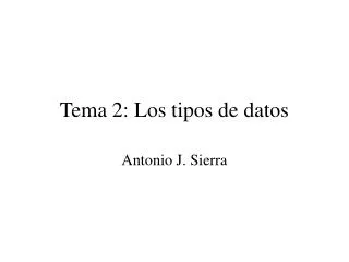 tema 2 los tipos de datos