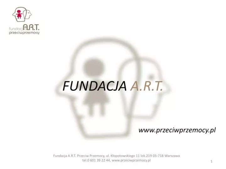 fundacja a r t www przeciwprzemocy pl