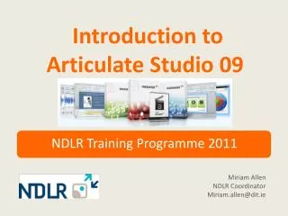 Introduction to Articulate Studio 09