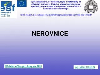 nerovnice