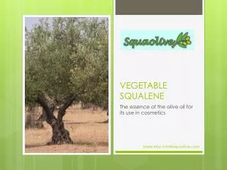 VEGETABLE SQUALENE