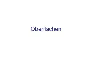 oberfl chen