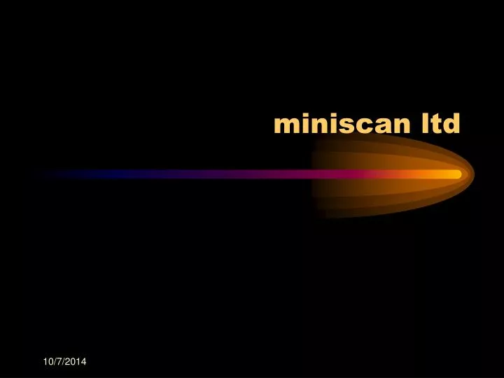 miniscan ltd
