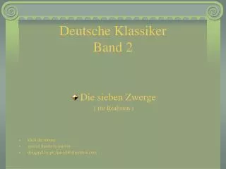 deutsche klassiker band 2
