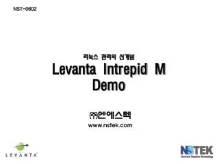 ??? ??? ??? Levanta Intrepid M Demo