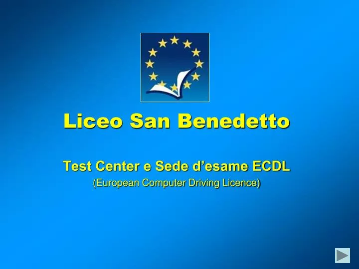 liceo san benedetto