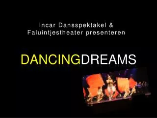 dancing dreams